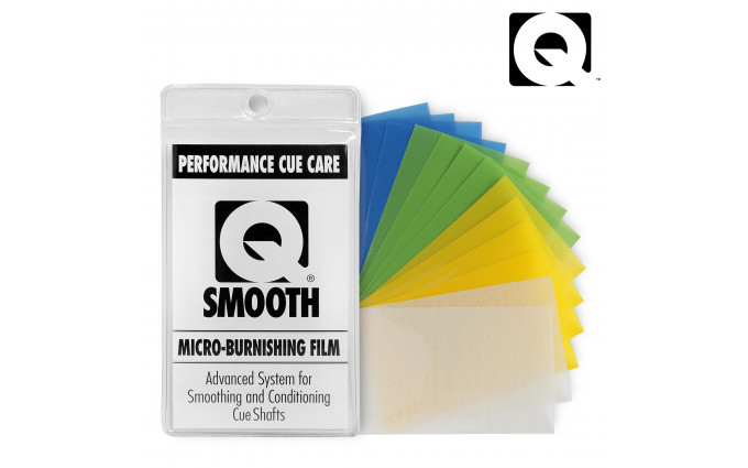 Набор микробумаги для полировки кия Q Smooth 14шт. Набор микробумаги для полировки кия Q Smooth 14шт.